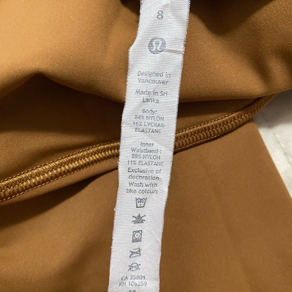 🤎High Rise Fast And Free Bike Shorts / LULULEMON Athletica - Picture 5 of 6